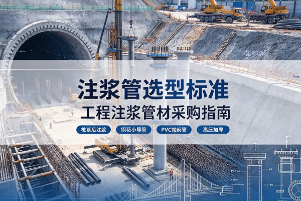 丹凤注浆管选型标准
