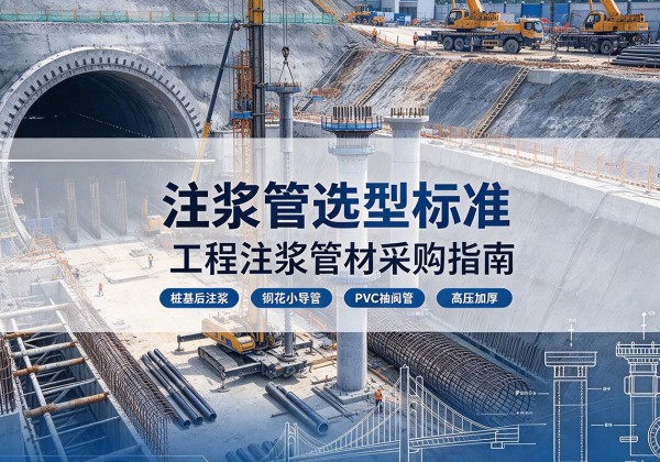 丹凤注浆管选型标准